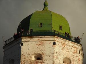 Смотровая площадка башни Св. Олафа, Выборгский замок, Россия