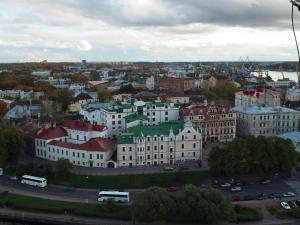 Вид с башни Св. Олафа, Выборг, Россия