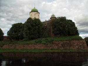 Общий вид Выборгского замка, Россия