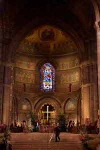 Кафедральный собор Страсбурга, интерьер, хор (алтарная часть)