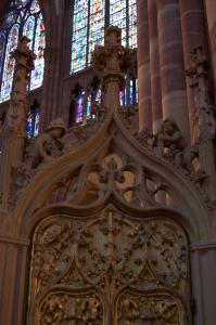Кафедральный собор Страсбурга, интерьер, кафедра