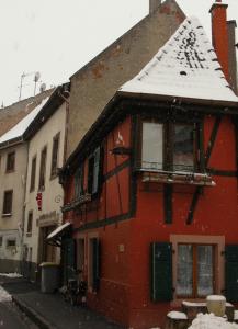 Фахверковый дом в Селесте, Эльзас, Франция