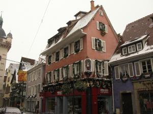 Рыцарская улица в Селесте, Эльзас, Франция