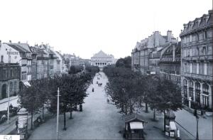 Площадь Брогли в конце XIX века, Страсбург