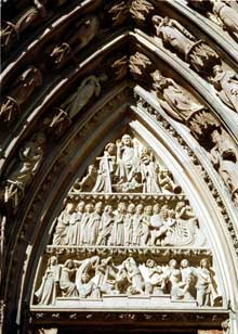 Кафедральный собор Страсбурга, северный портал центрального фасада