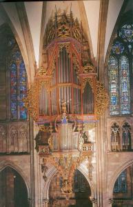 Кафедральный собор Страсбурга, интерьер, орган
