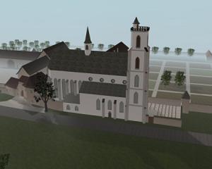 Надвратная постройка и церковь бывшего монастыря, Изенгейм, Франция