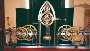 Часовой механизм Швильге на выставке, Селеста, Эльзас, Франция