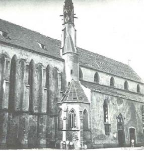 ДЦерковь францисканцев (протестантский храм) в Селесте, Эльзас, Франция