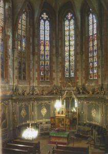 Церковь Св. Петра Молодого в Страсбурге, интерьер