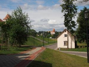 Вид на Николаевский костел, Мир, Беларусь (Белоруссия)