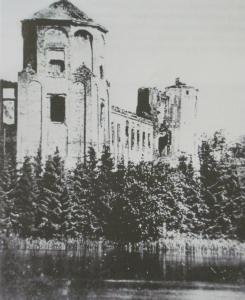 Мирский замок в конце XIX - начале XX века