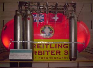 Breitling Orbiter III в Смитсоновском музее авиации и космонавтики, Вашингтон, США