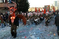Карнавальная клика на карнавале, Базель, Швейцария