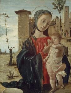 Брамантино, «Мадонна с младенцем» (1485–1490)
