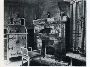 Галлен-Каллела, Комната завода Iris на Всемирной выставке 1900 года в Париже