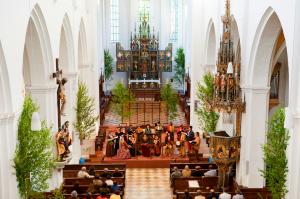 Ландсхутская свадьба, концерт духовной музыки