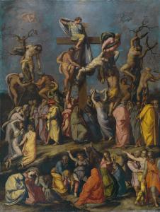 Алессандро Аллори. Снятие с креста (1550)