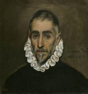 Эль Греко. Портрет пожилого дворянина (1587–1600)