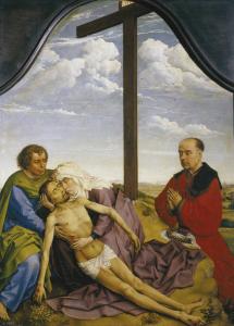 Рогир ван дер Вейден. Оплакивание Христа (1450)