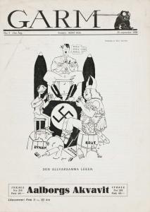 Туве Янссон. Обложка журнала Garm (1938)