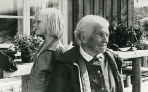 София Янссон с бабушкой