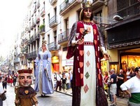 Праздник Мерсе, Барселона, Испания