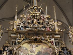 Главный алтарь собора Богоматери в Ингольштадте, Бавария