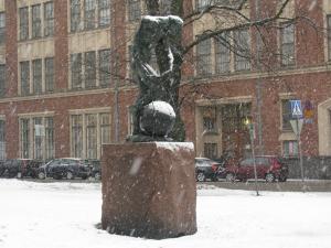 Скульптура «Подъемная сила», Хельсинки, Финляндия