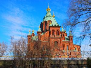 Успенский кафедральный собор в Хельсинки, Финляндия