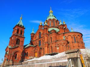 Успенский кафедральный собор в Хельсинки, Финляндия