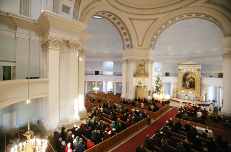 хельсинки сенатская площадь собор