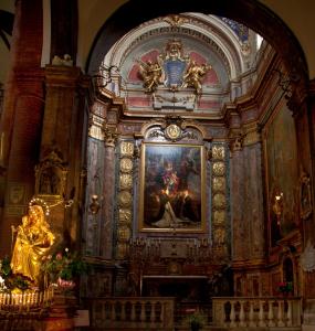 Капелла Розария в церкви Сан-Доменико, Турин, Италия