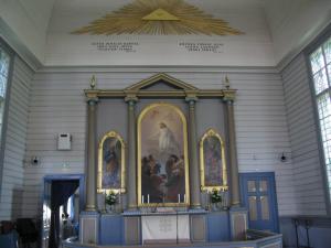 Алтарь церкви Девы Марии, Лаппеенранта, Финляндия
