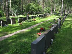 Старое кладбище в Лаппеенранте, Финляндия