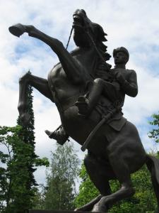 Памятник драгуну в Лаппеенранте, Финляндия