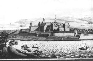Крепость Акерсхус в 1745 году