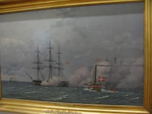 К.В. Эккерсберг. «На рейде в Копенгагене 1 мая 1832 года» (1832)