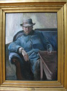 Эдвард Мунк. «Портрет Ханса Егера» (1889)