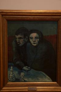 Пикассо. «Мужчина и женщина» (1903)