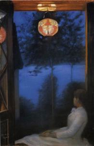Ода Крог. «Японский фонарик» (1886)