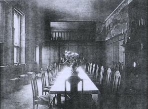 Дом Бажанова. Большая столовая на старом снимке