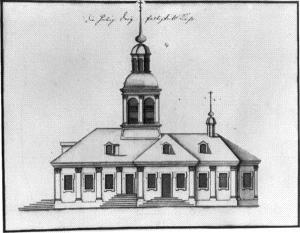 Троицкий собор в Петербурге, начало XVIII века