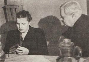 В. И. Мухина и Н. Н. Качалов