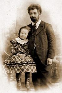 Павел Мульханов с дочерью