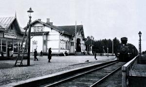 Станция Куоккала по Финляндской железной дороге, 1900-е