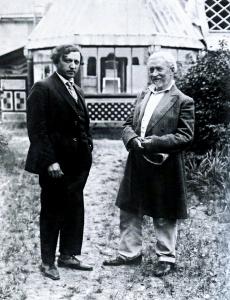 И.Е. Репинг и И.И. Бродский (1926)