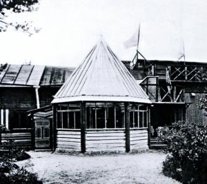 Зимняя веранда дома Репина (фото 1904 года)
