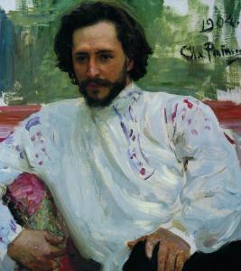 Репин, Портрет Леонида Андреева (1904)