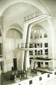 Бассейн в церкви Петрикирхе в советское время
